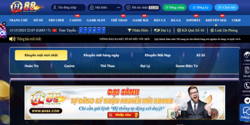 Khái quát thông tin về khuyến mãi QH88