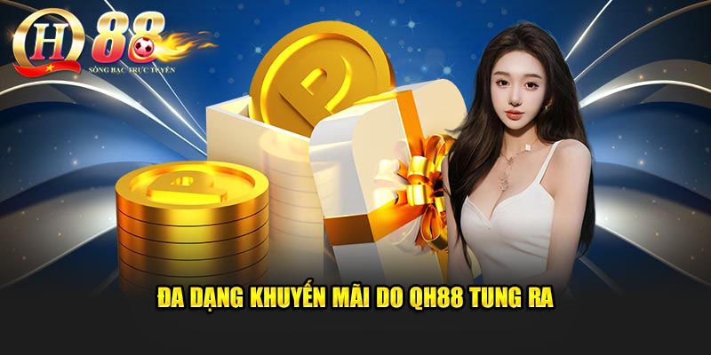 Các khuyến mãi QH88 tung ra trong năm 2025